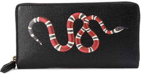 gucci wallet kingsnake|gucci snake wallet men's.